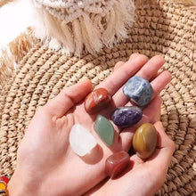 Load image into Gallery viewer, Tumbled Stone Polish Chakra Set