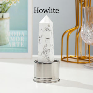 Crystal Water Bottles Pointer Stone