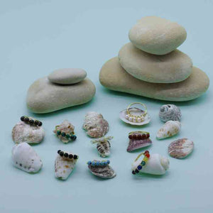 Ring Beads Natural Stones