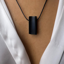 Load image into Gallery viewer, Necklace Leather Stick Stones