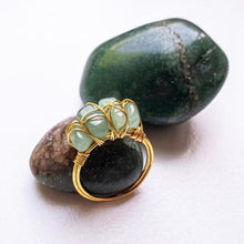 Load image into Gallery viewer, Ring Mini Polish Natural Stones