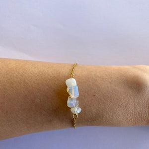 Bracelet Chopped Natural Stones