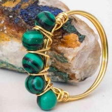 Load image into Gallery viewer, Ring Beads Natural Stones