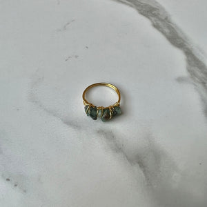 Ring Mini Polish Natural Stones