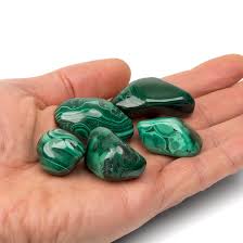 Tumbled Stone Polish Malachite