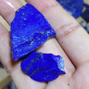 Tumbled Stone Polished Flat Lapis Lazuli