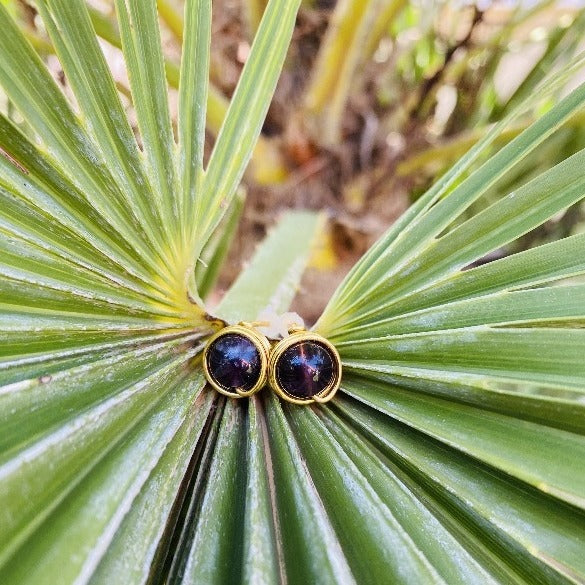 Amethyst Studs